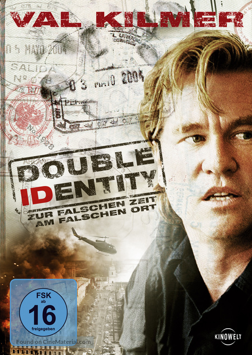 Double Identity - German DVD movie cover