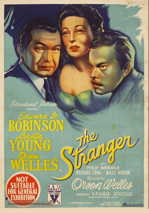 The Stranger - Australian Movie Poster