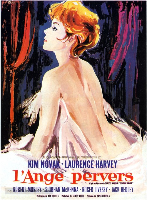Of Human Bondage - French Movie Poster
