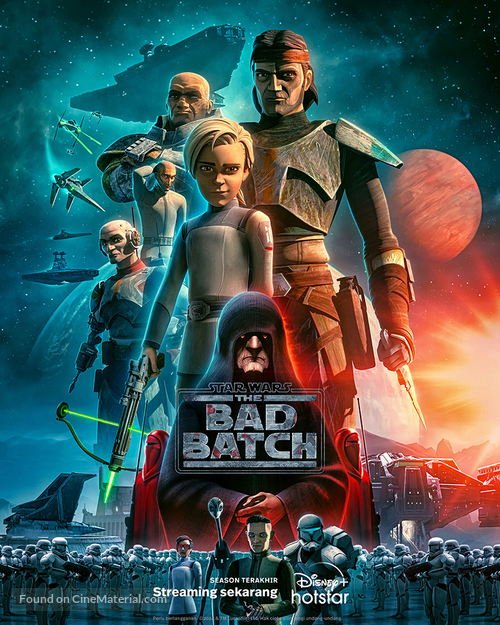 &quot;Star Wars: The Bad Batch&quot; - Indonesian Movie Poster