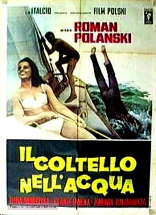 N&oacute;z w wodzie - Italian Movie Poster