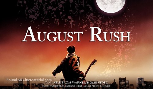 August Rush - Video release movie poster