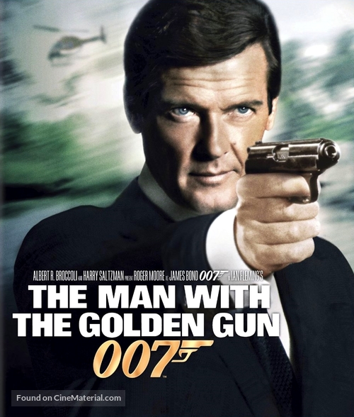 The Man With The Golden Gun - Blu-Ray movie cover