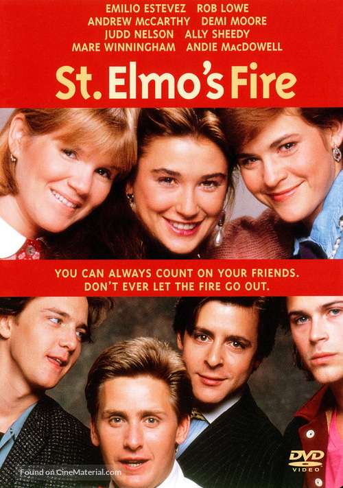 St. Elmo&#039;s Fire - DVD movie cover