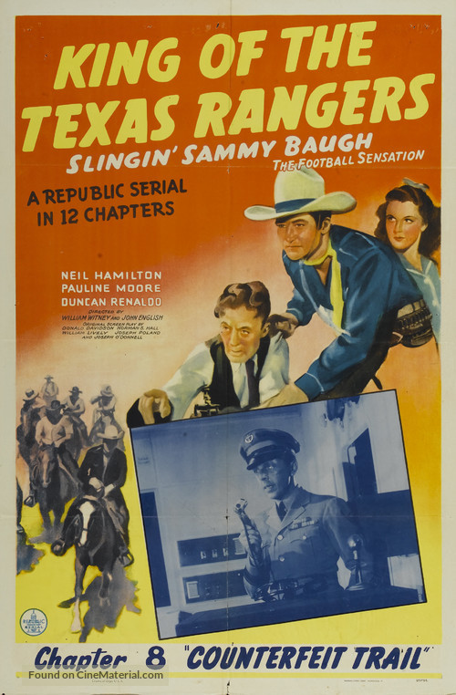 King of the Texas Rangers - Movie Poster