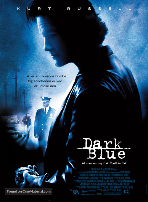 Dark Blue - Danish Movie Poster