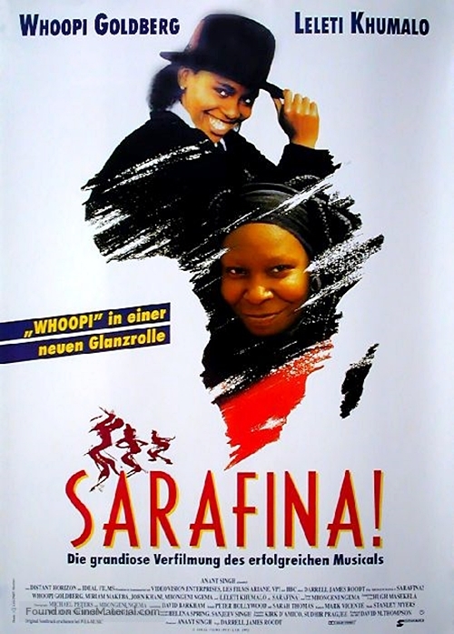 Sarafina! - German Movie Poster