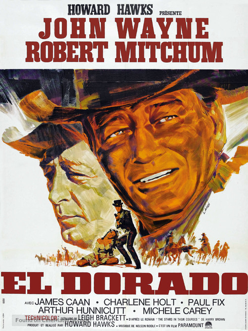 El Dorado - French Movie Poster