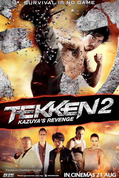 Tekken: A Man Called X - Malaysian Movie Poster