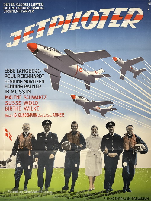 Jetpiloter - Danish Movie Poster