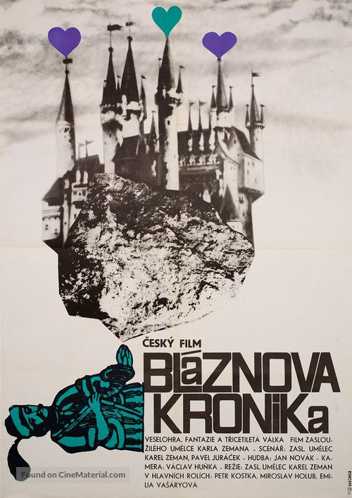 Bl&aacute;znova kronika - Czech Movie Poster