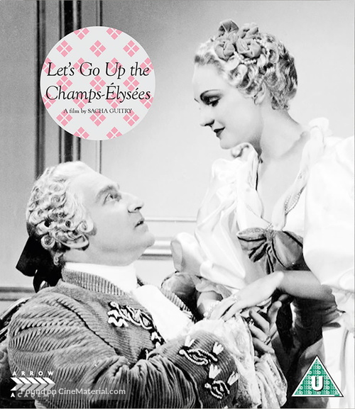Remontons les Champs-&Eacute;lys&eacute;es - British Blu-Ray movie cover