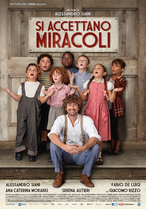 Si accettano miracoli - Italian Movie Poster