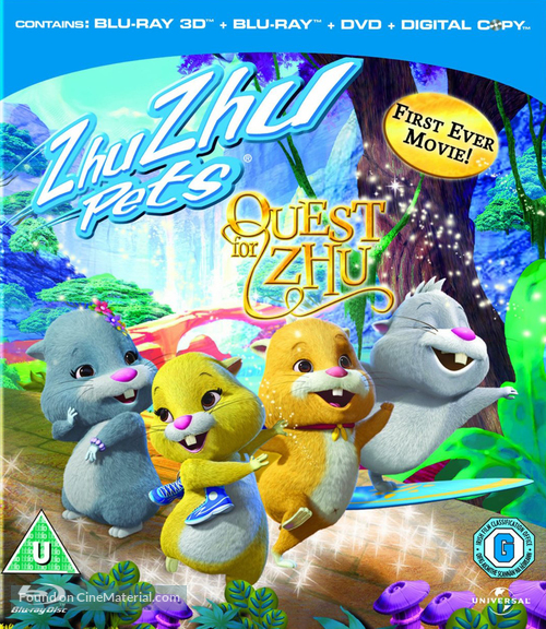 Quest for Zhu - British Blu-Ray movie cover