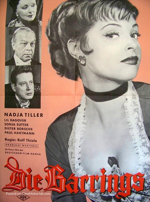 Die Barrings - German Movie Poster