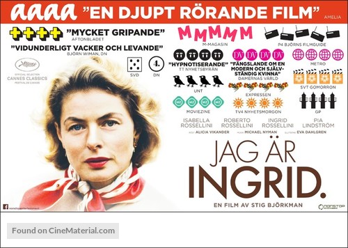 Jag &auml;r Ingrid - Swedish Movie Poster