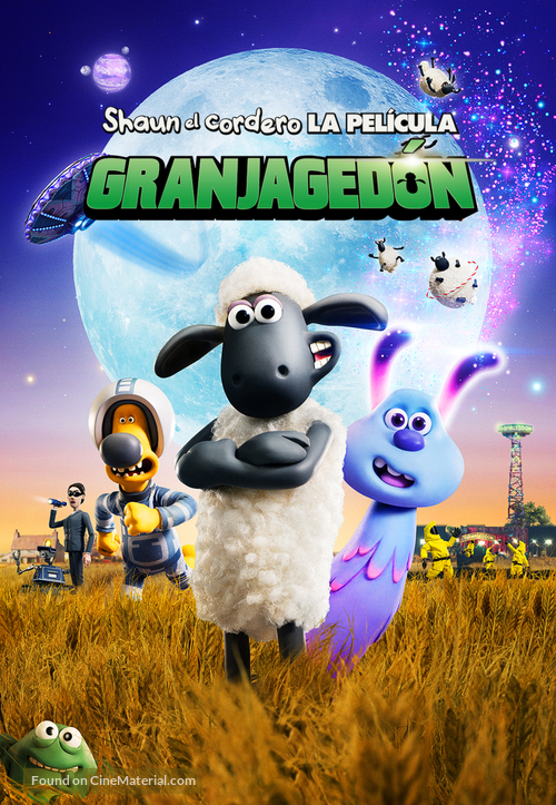 A Shaun the Sheep Movie: Farmageddon - Argentinian Movie Cover