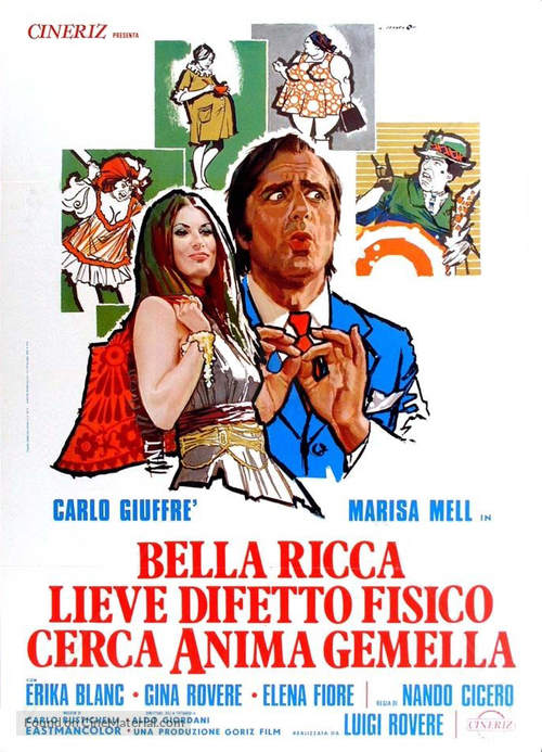 Bella, ricca, lieve difetto fisico, cerca anima gemella - Italian Movie Poster