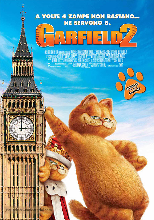 Garfield: A Tail of Two Kitties - Italian Movie Poster