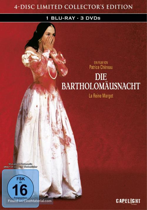 La reine Margot - German DVD movie cover