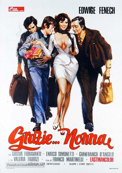 Grazie... nonna - Italian Movie Poster