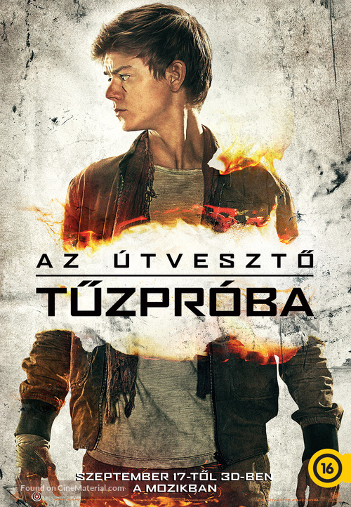 Maze Runner: The Scorch Trials - Hungarian Movie Poster