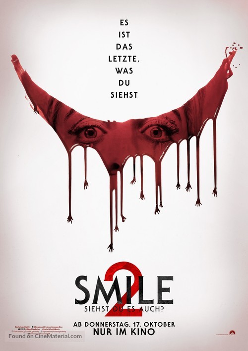 Smile 2 - German Movie Poster