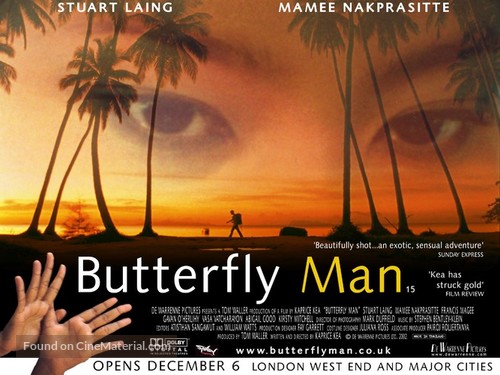 Butterfly Man - British Movie Poster