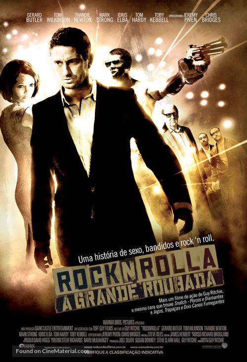 RocknRolla - Brazilian Movie Poster