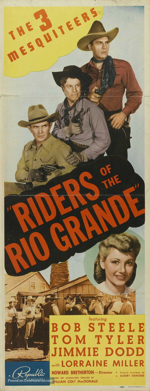 Riders of the Rio Grande - Movie Poster