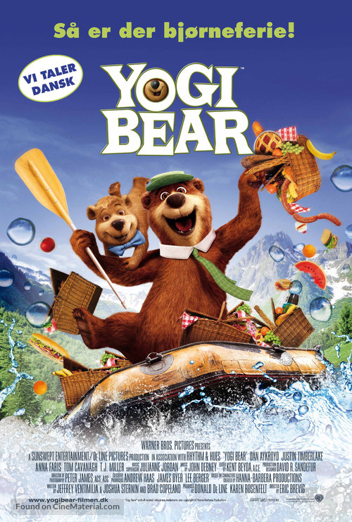 Yogi Bear - Danish Movie Poster