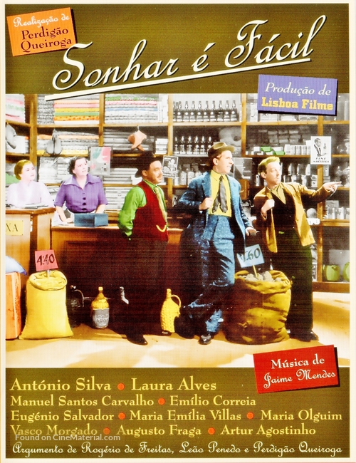 Sonhar &eacute; F&aacute;cil - Portuguese DVD movie cover