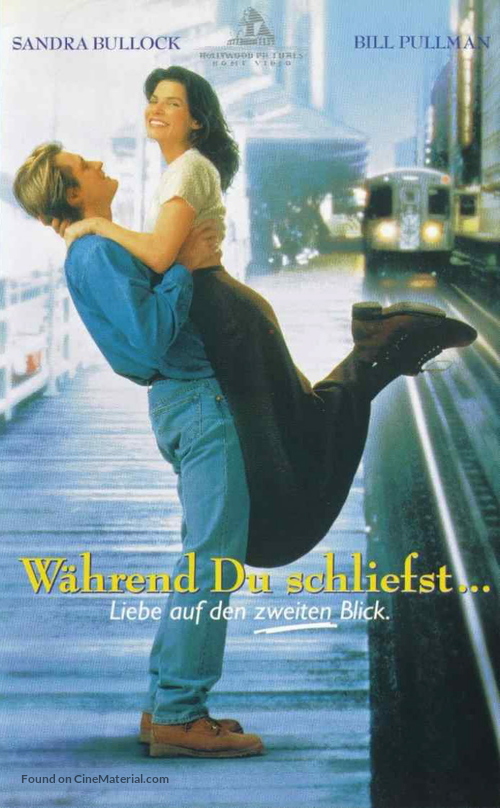 While You Were Sleeping - German VHS movie cover