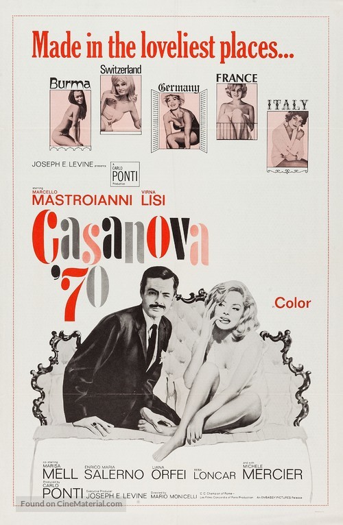 Casanova &#039;70 - Movie Poster