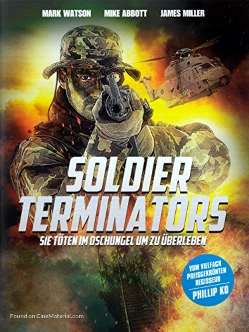 Soldier Terminators - German Movie Cover