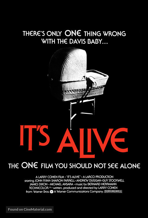 It&#039;s Alive - Movie Poster