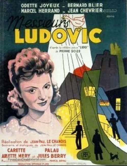 Messieurs Ludovic - French Movie Poster