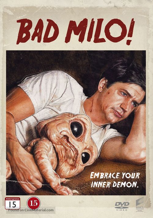 Bad Milo! - Danish DVD movie cover