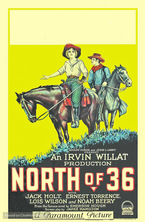 North of 36 - Movie Poster