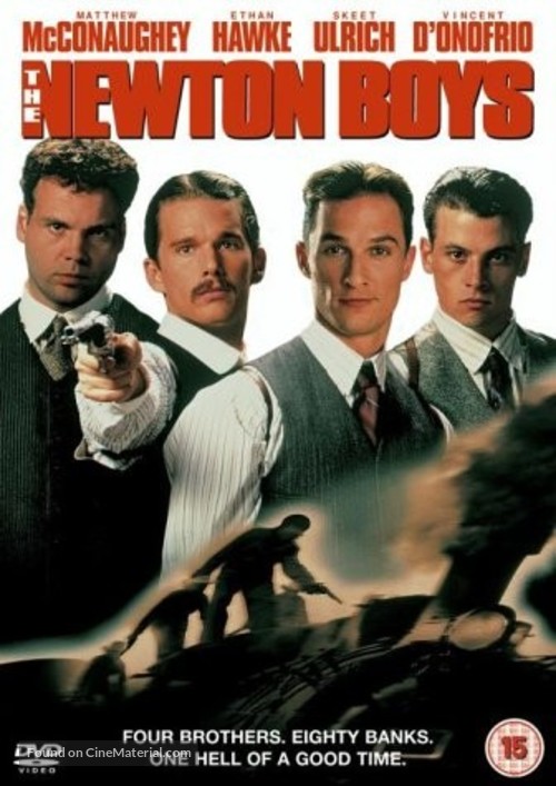 The Newton Boys - DVD movie cover