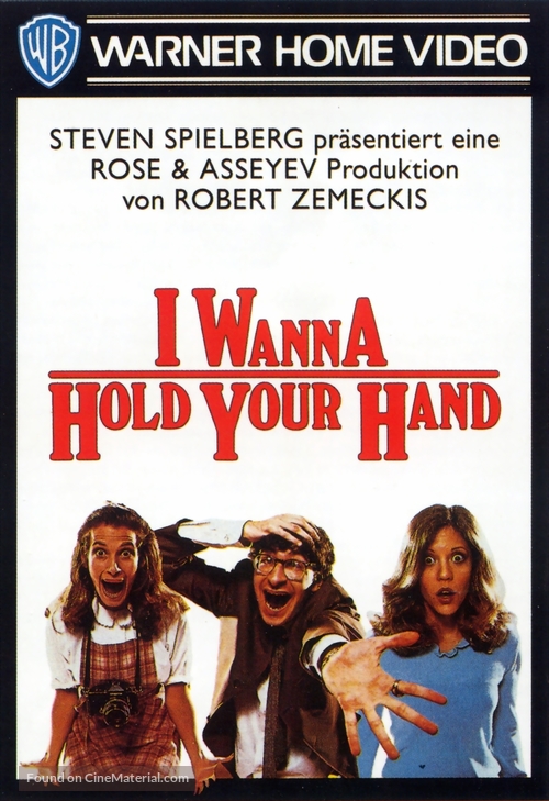 I Wanna Hold Your Hand - German Movie Cover
