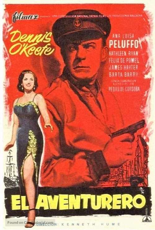 El aventurero - Spanish Movie Poster