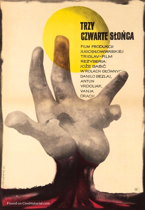 Tri cetrtine sonca - Polish Movie Poster