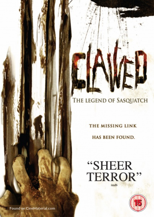 Clawed - British DVD movie cover