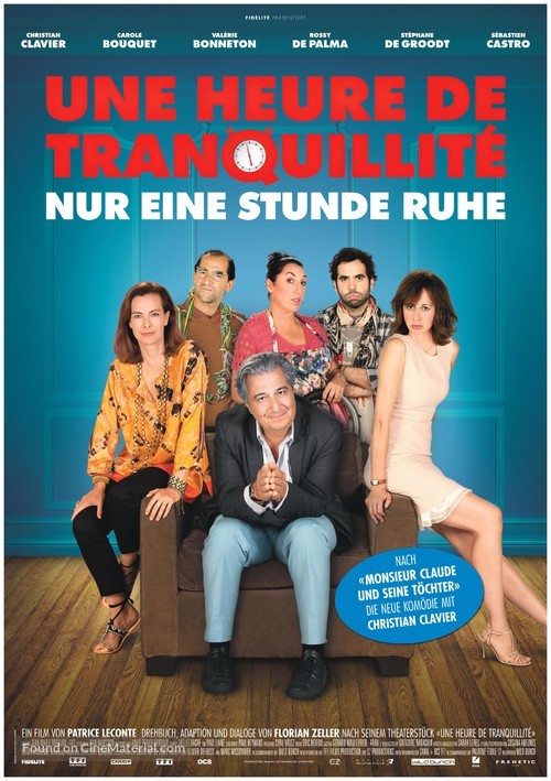 Une heure de tranquillit&eacute; - Swiss Movie Poster