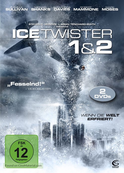 Ice Twisters - German DVD movie cover