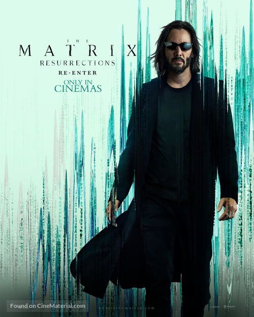 The Matrix Resurrections - Irish Movie Poster