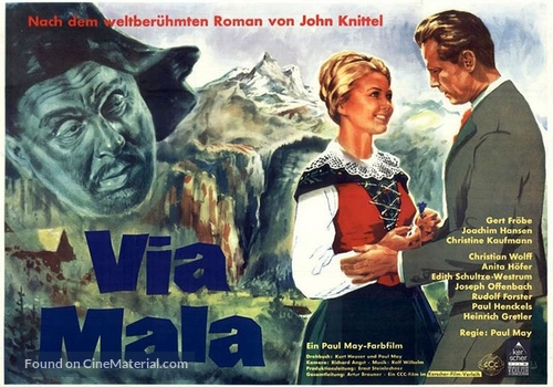 Via Mala - German Movie Poster