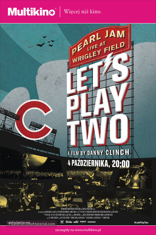 Pearl Jam: Let&#039;s Play Two - Polish Movie Poster