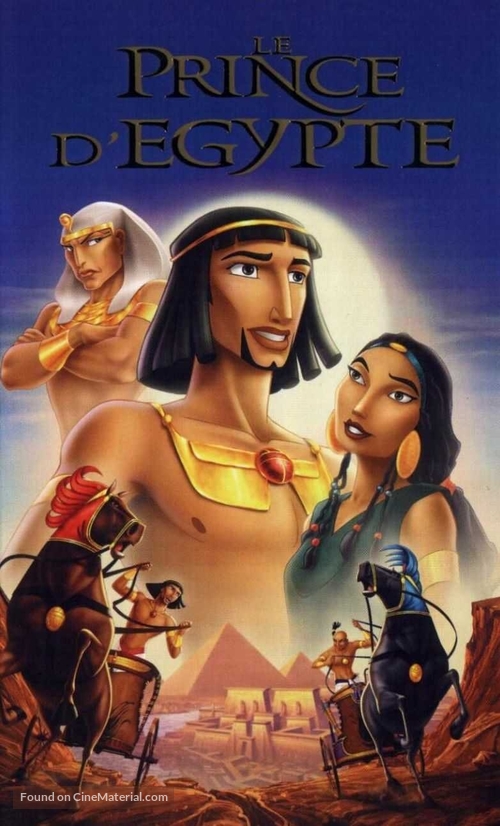 The Prince of Egypt - French VHS movie cover